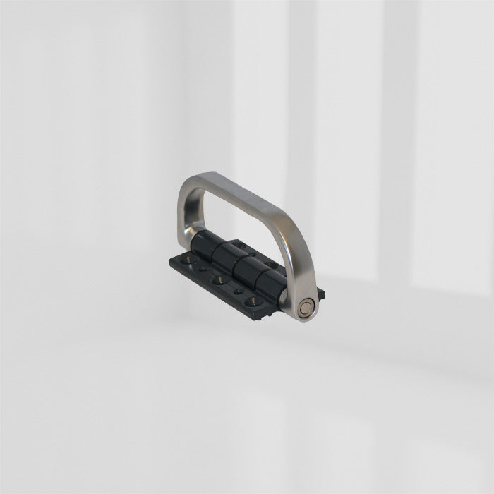 CLEARSPAN FS HINGE/PULL S1000 - BLACK/SAT CHROME – 4QBF1075