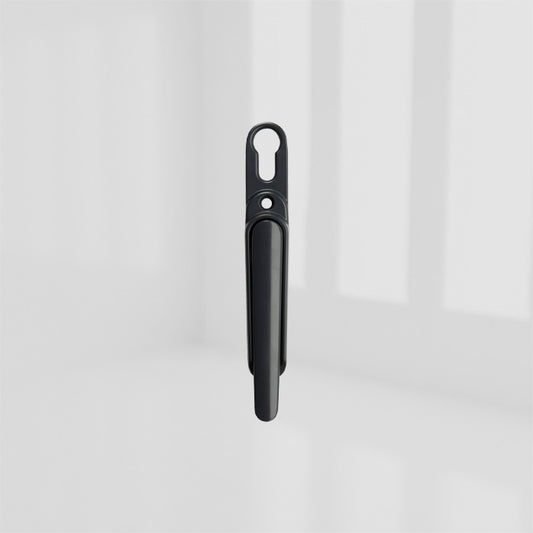 CLEARLINE - LIFT & TURN HANDLE RAL 7016 CYL HOLEANTHRACITE GREY – 4QBF0018