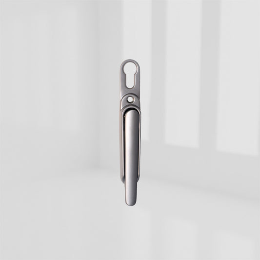 CLEARLINE - LIFT & TURN HANDLE SAT CHROME CYL HOLE – 4QBF0015