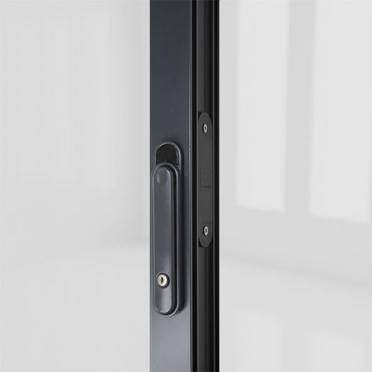 CLEARLINE - CENTREFOLD INT LOCK HANDLE RAL 7016ANTHRACITE GREY – 4QBF0068A
