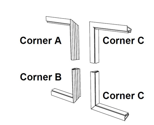 Smart Bifold Door Rubber Gasket Bi Fold Visofold 1000 Corner Aluminium Seal